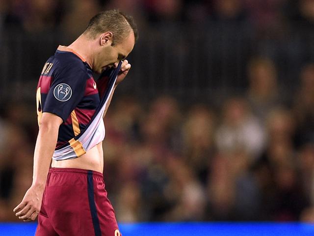 Iniesta is a huge miss for Barcelona